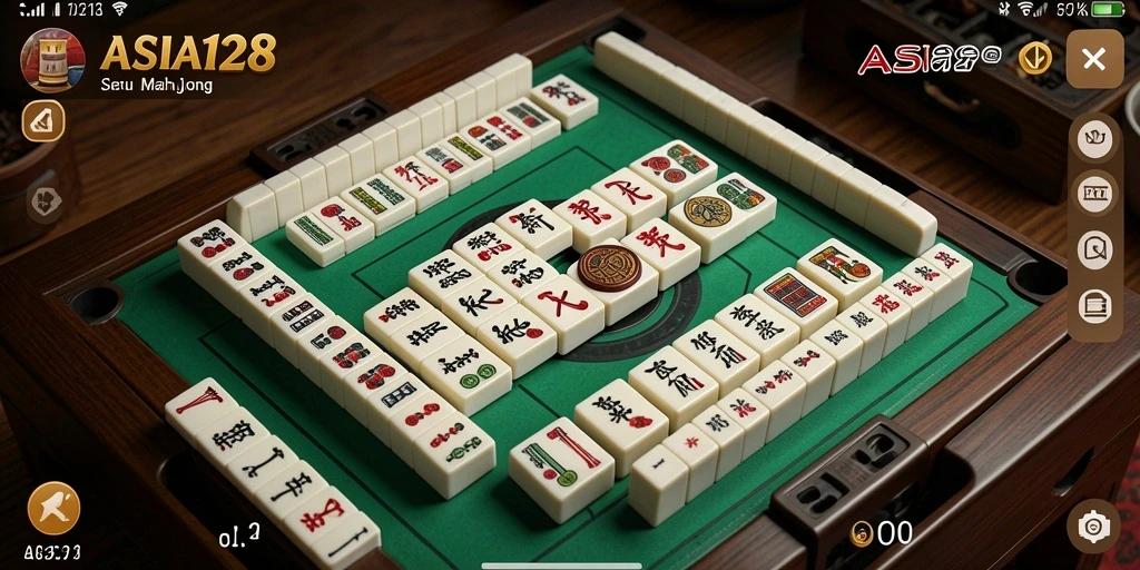 Tampilan gameplay menarik dari ASIA128 yang sedang dimainkan.