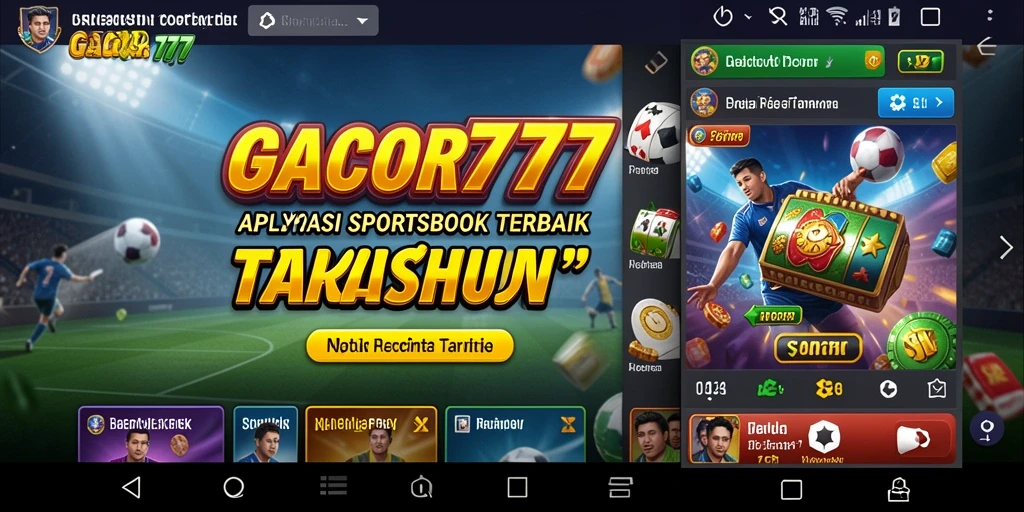 Tampilan gameplay GACOR777 saat melakukan taruhan olahraga.