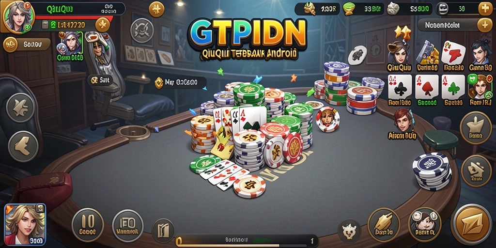 Tampilan gameplay seru QiuQiu di GTPIDN.