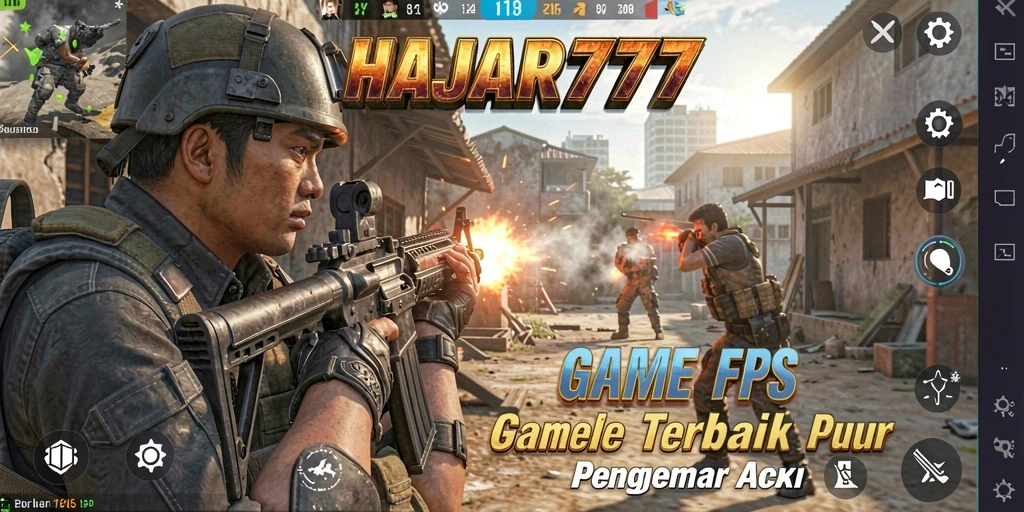 Tampilan gameplay seru dan menegangkan dalam HAJAR777.