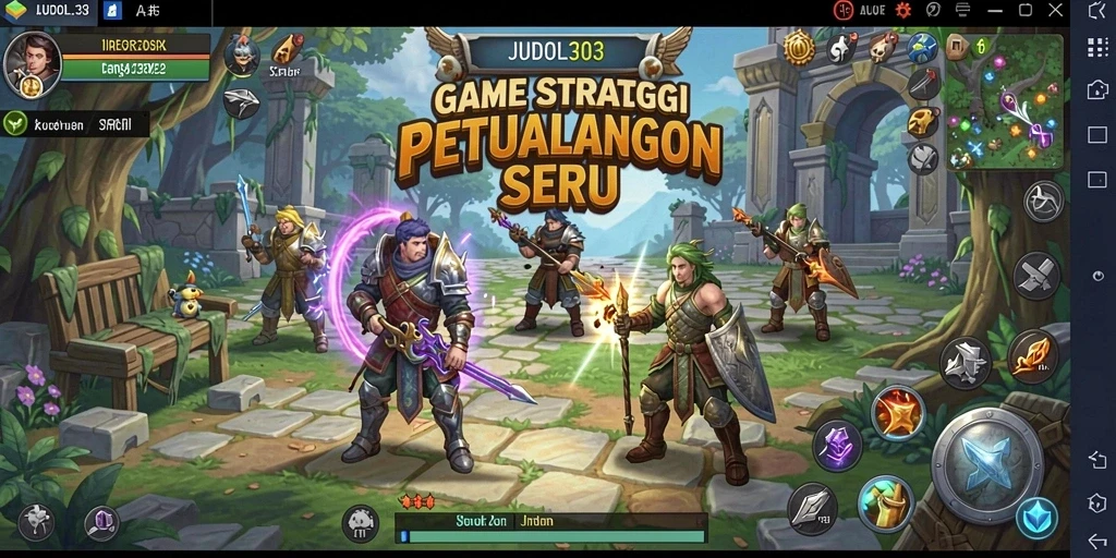 Tangkapan layar JUDOL303 yang menampilkan momen seru dalam permainan strategi.
