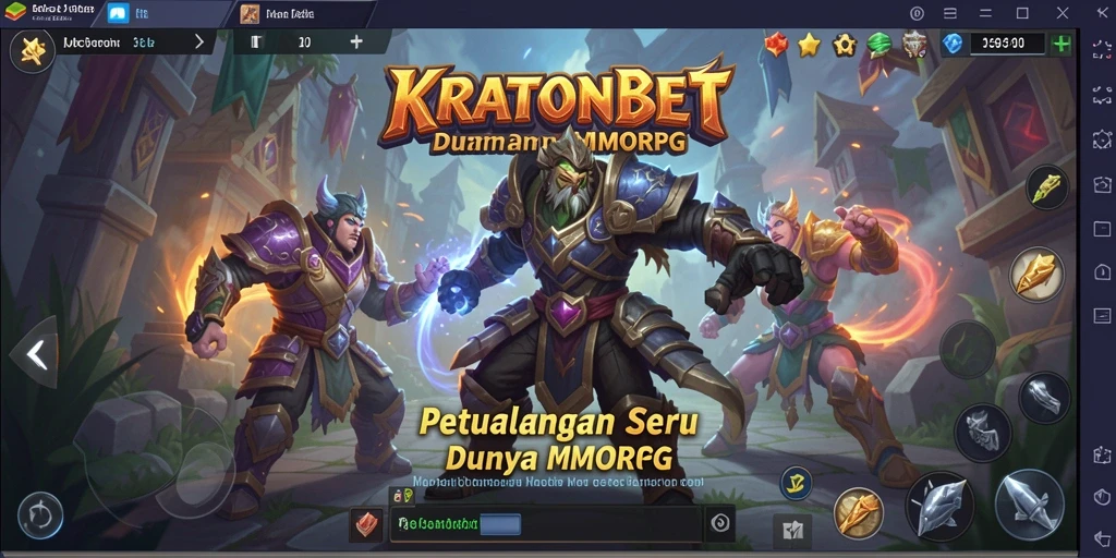 Gameplay seru <strong>KRATONBET</strong> dengan berbagai karakter dan petualangan menarik.