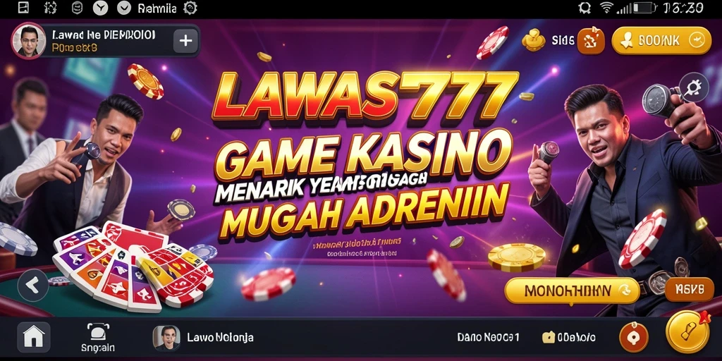 Tampilan gameplay seru dan menegangkan di LAWAS777.