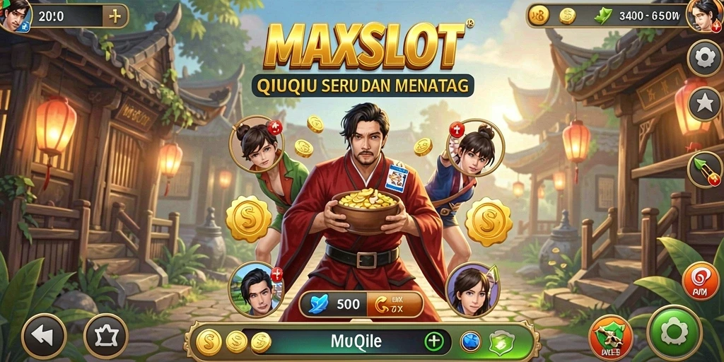 Gameplay seru QiuQiu di MAXSLOT.