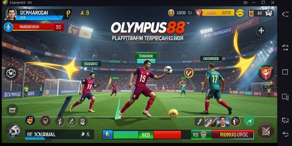Tampilan antarmuka OLYMPUS88 saat bertaruh pada olahraga favorit.