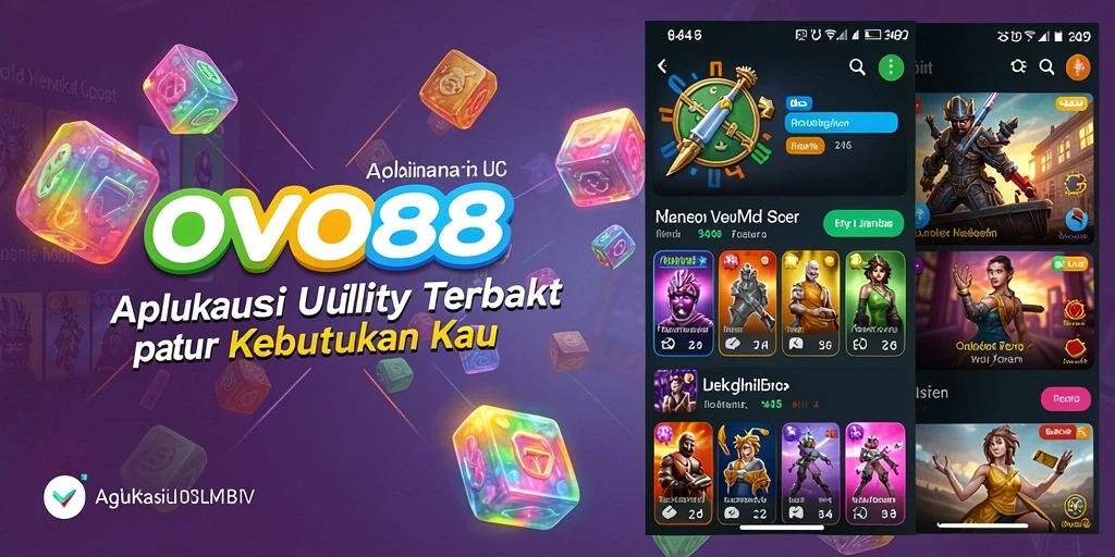 Screenshot OVO88 menampilkan antarmuka aplikasi yang ramah pengguna.