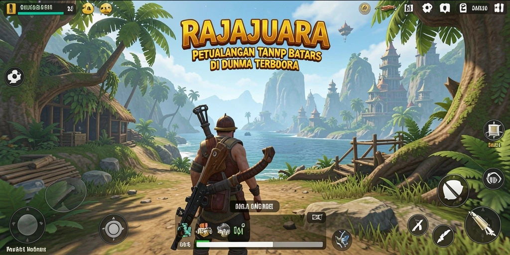 Gameplay menakjubkan dari RAJAJUARA di dunia terbuka.
