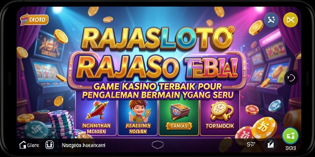 Tampilan gameplay seru dengan banyak pilihan permainan Kasino.