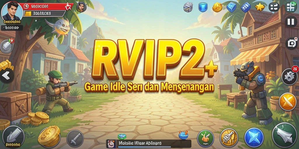 Tampilan menarik dari gameplay Idle yang mengasyikkan.