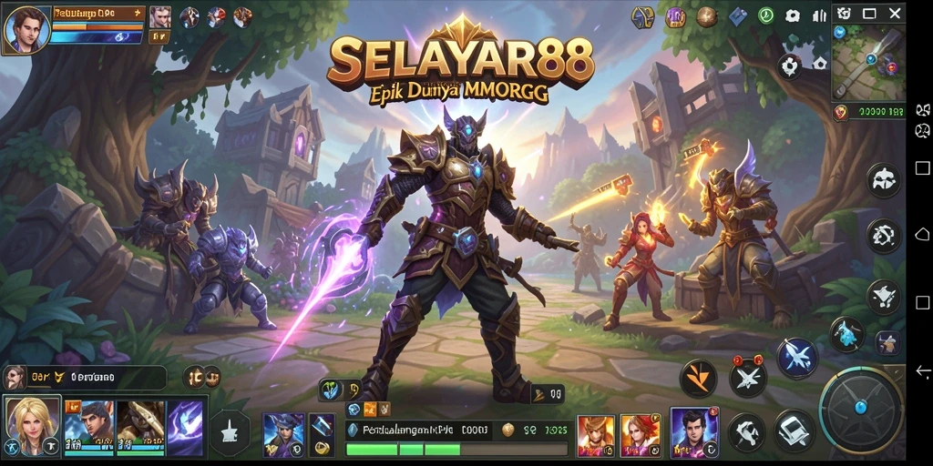 Tangkapan layar gameplay yang menampilkan pertempuran seru di SELAYAR88.