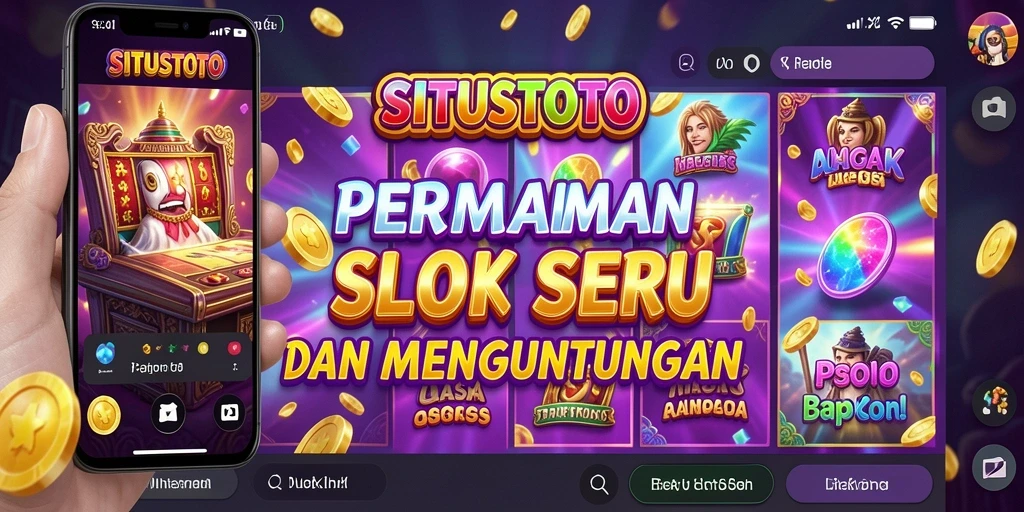 Screenshot gameplay SLOT SITUSTOTO yang menarik dan mengasyikkan.
