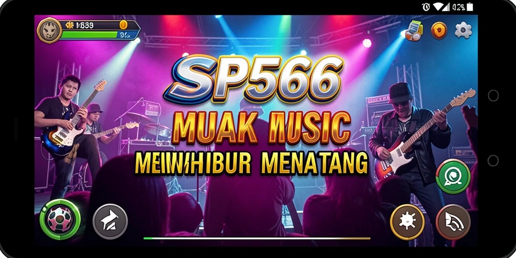 Tampilan gameplay SP666 dengan berbagai lagu menarik yang siap dimainkan.