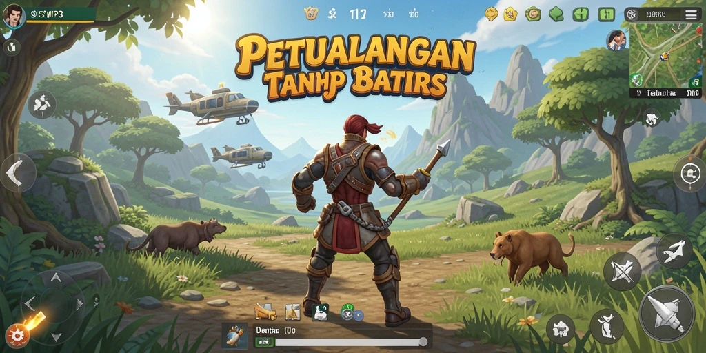 Tampilan gameplay yang memukau di dunia Open World SVIP3.