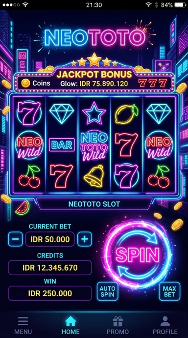 Fitur pencarian aplikasi pada neototo yang intuitif.